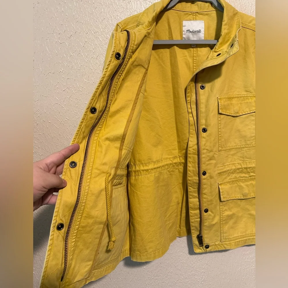 NWOT Madewell‎ Surplus Jacket in Nectar Gold Size Medium - Picture 5 of 9